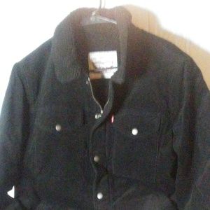 Levi Sherpa Lined Corduroy Jacket / Coat - M